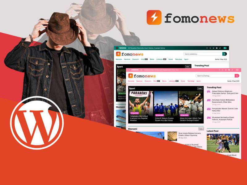 Template Web Berita Free Dan Pro